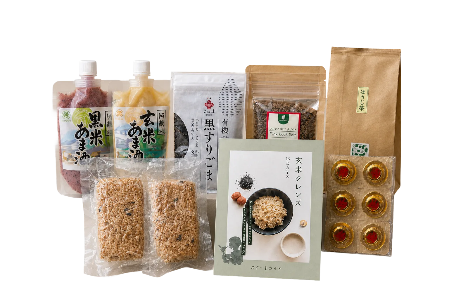 玄米クレンズ 16DAYSセットの内容一式